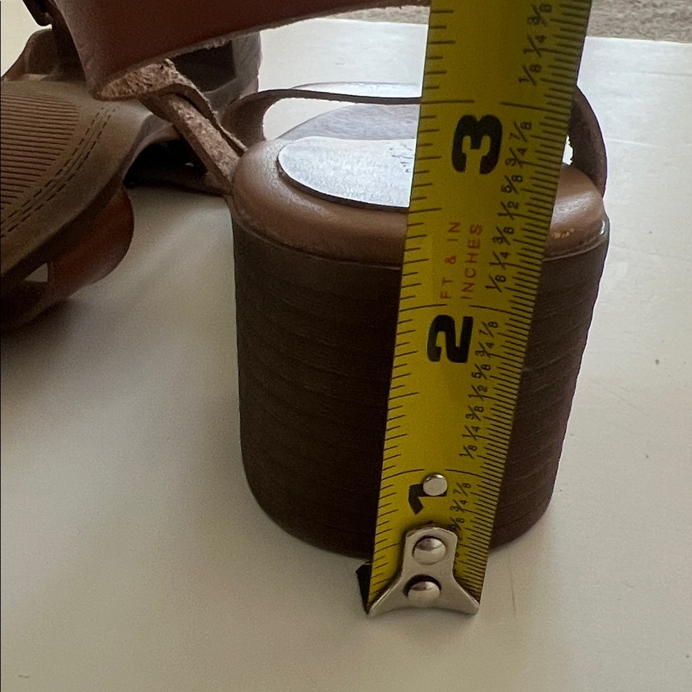 Rock & Candy Brown Leather Ninah Double-Strap Ankle Sandals by Zigi - Picture 7 of 12